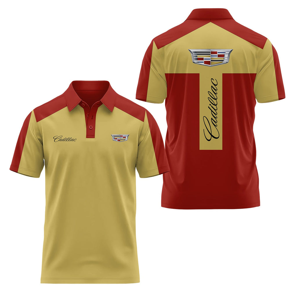 Cadillac Short Sleeve Polo USPL2807
