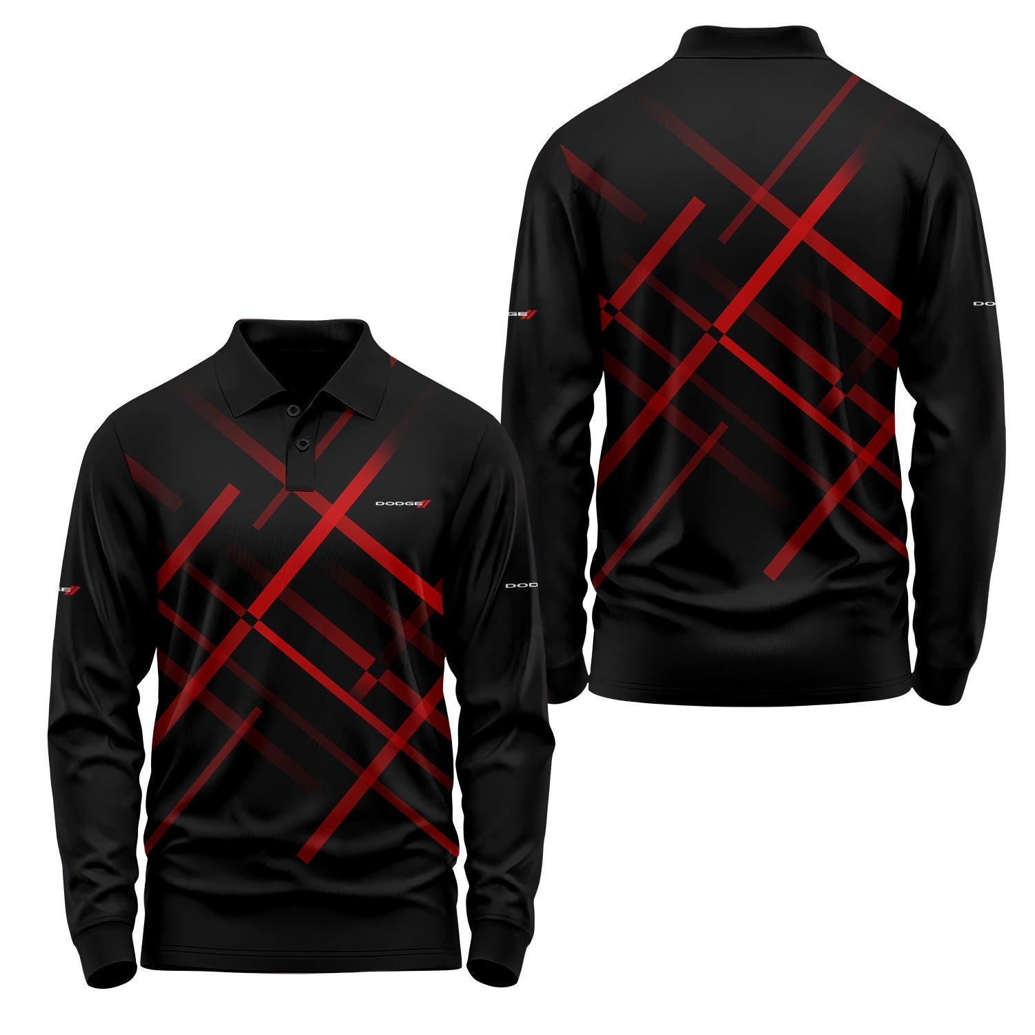 Dodge Long Sleeve Polo USPL2920