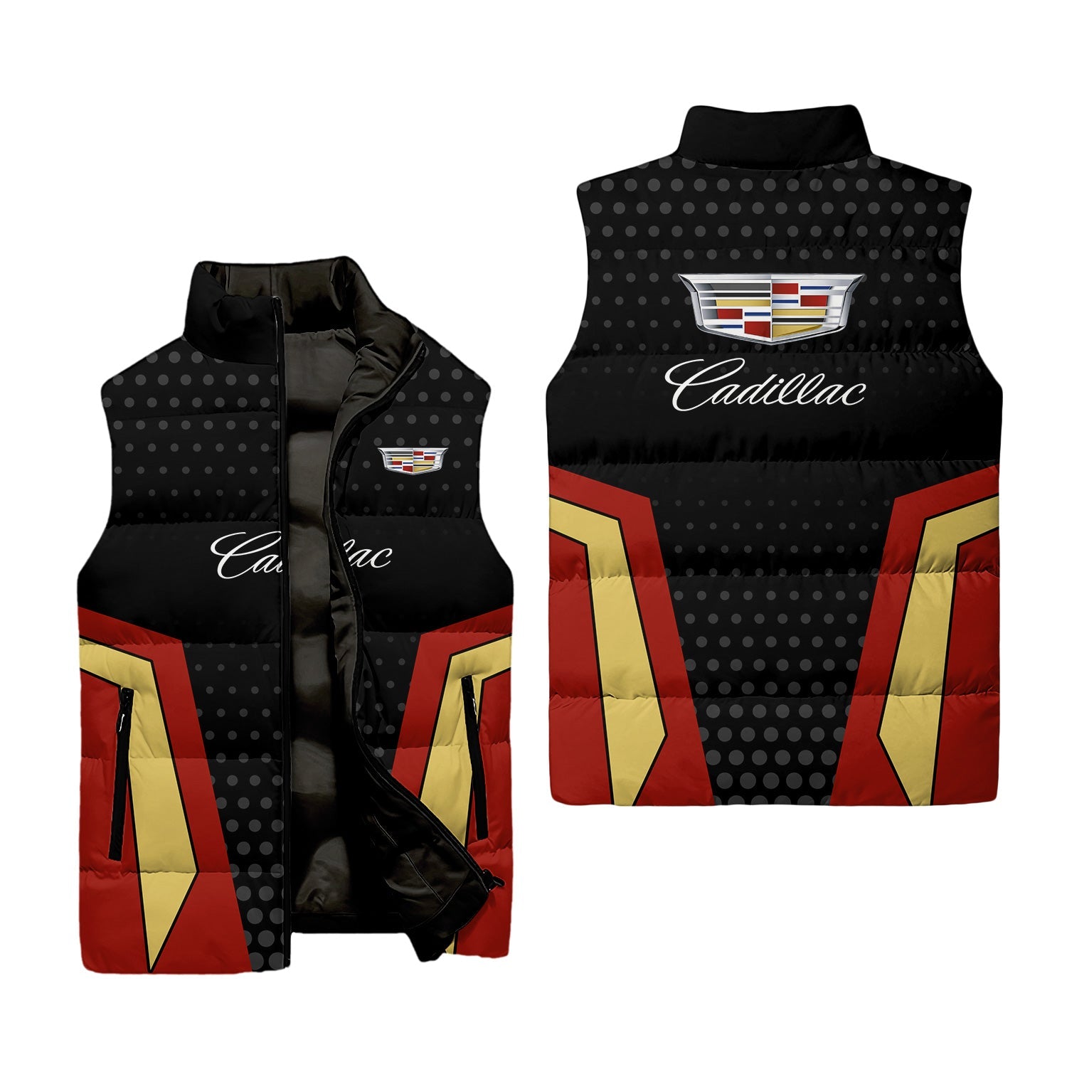 Cadillac Sleeveless Puffer Jacket USPL2829