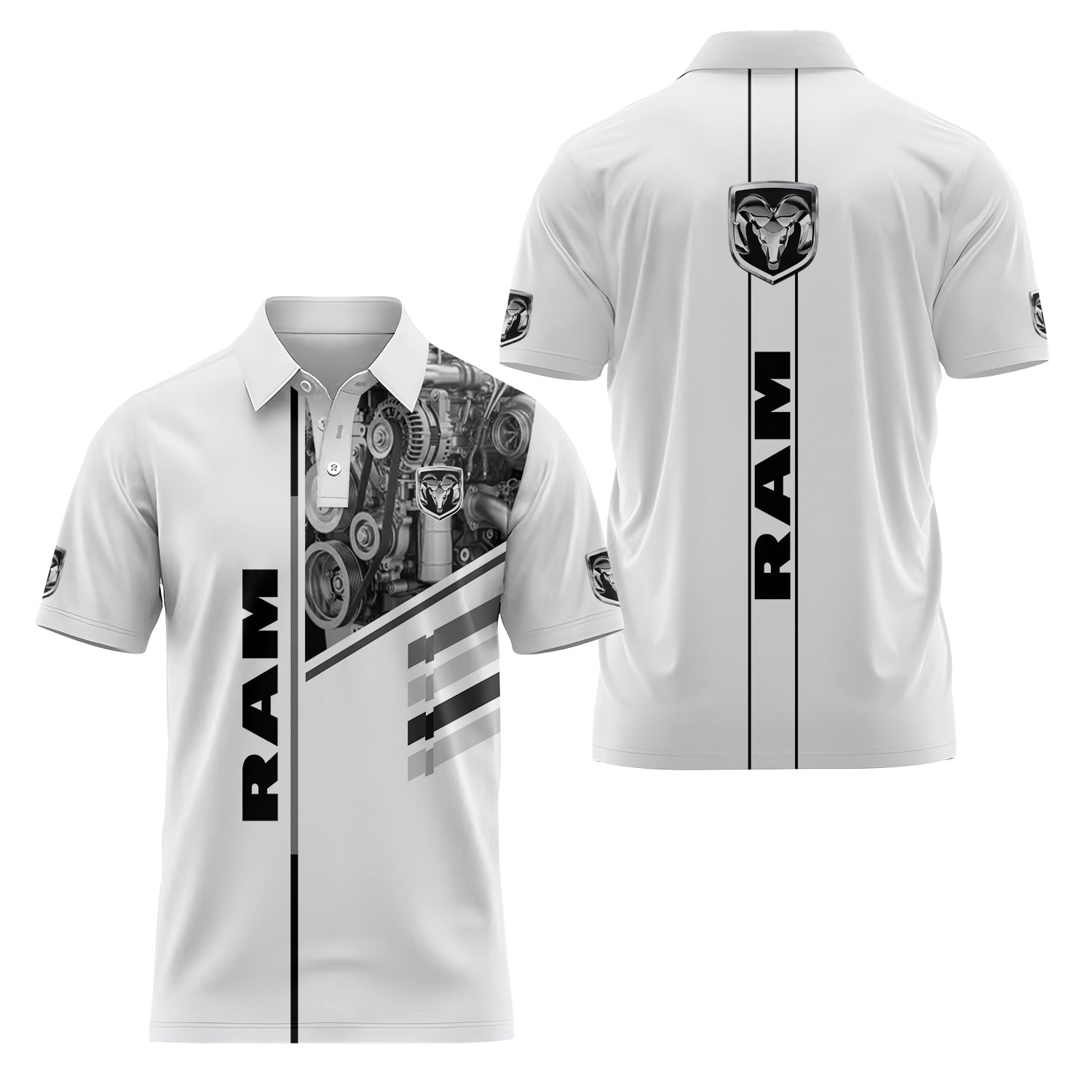 Ram Short Sleeve Polo USPL3056