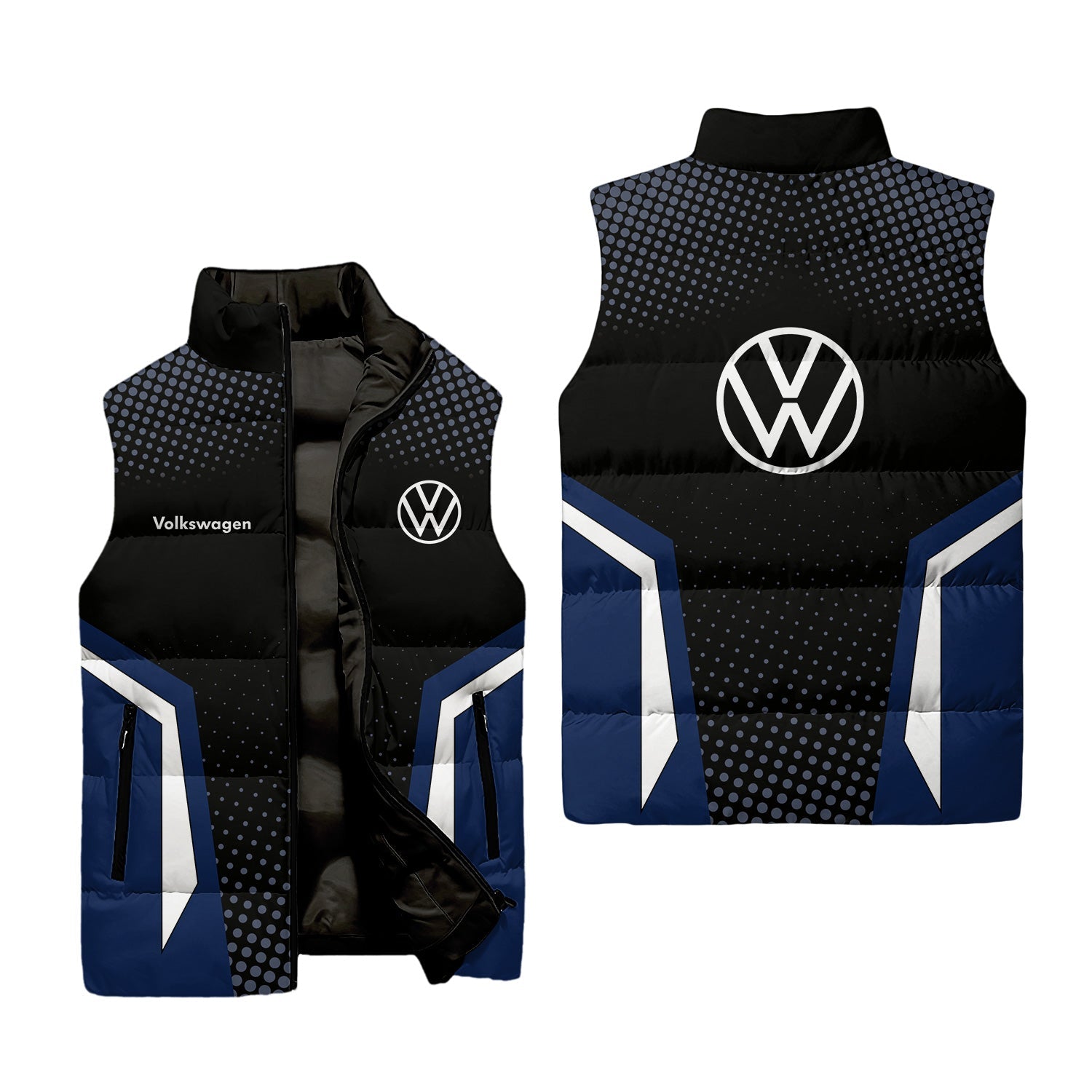 Volkswagen Sleeveless Puffer Jacket USPL3009
