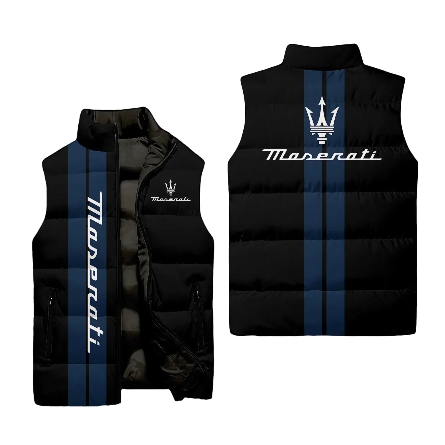 Maserati Sleeveless Puffer Jacket SC013