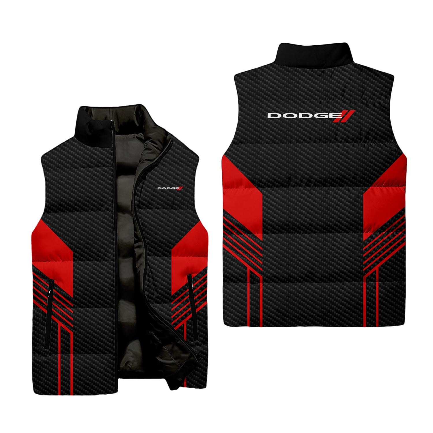 Dodge Sleeveless Puffer Jacket USPL2926
