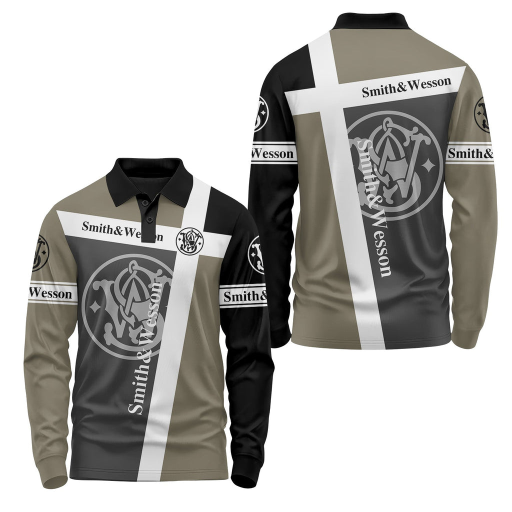 Smith & Wesson Long Sleeve Polo USPL2169