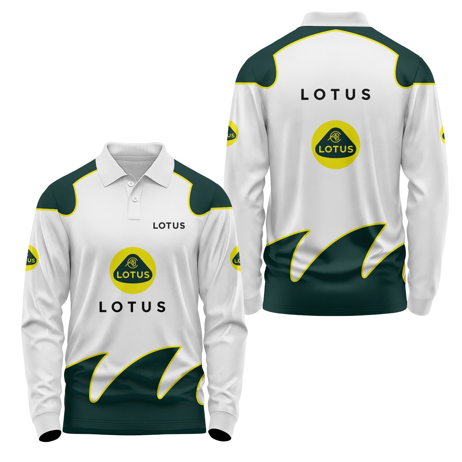 Lotus Long Sleeve Polo USPL2576