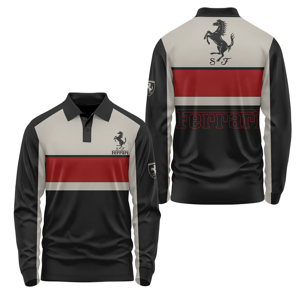 FRR Long Sleeve Polo USPL247
