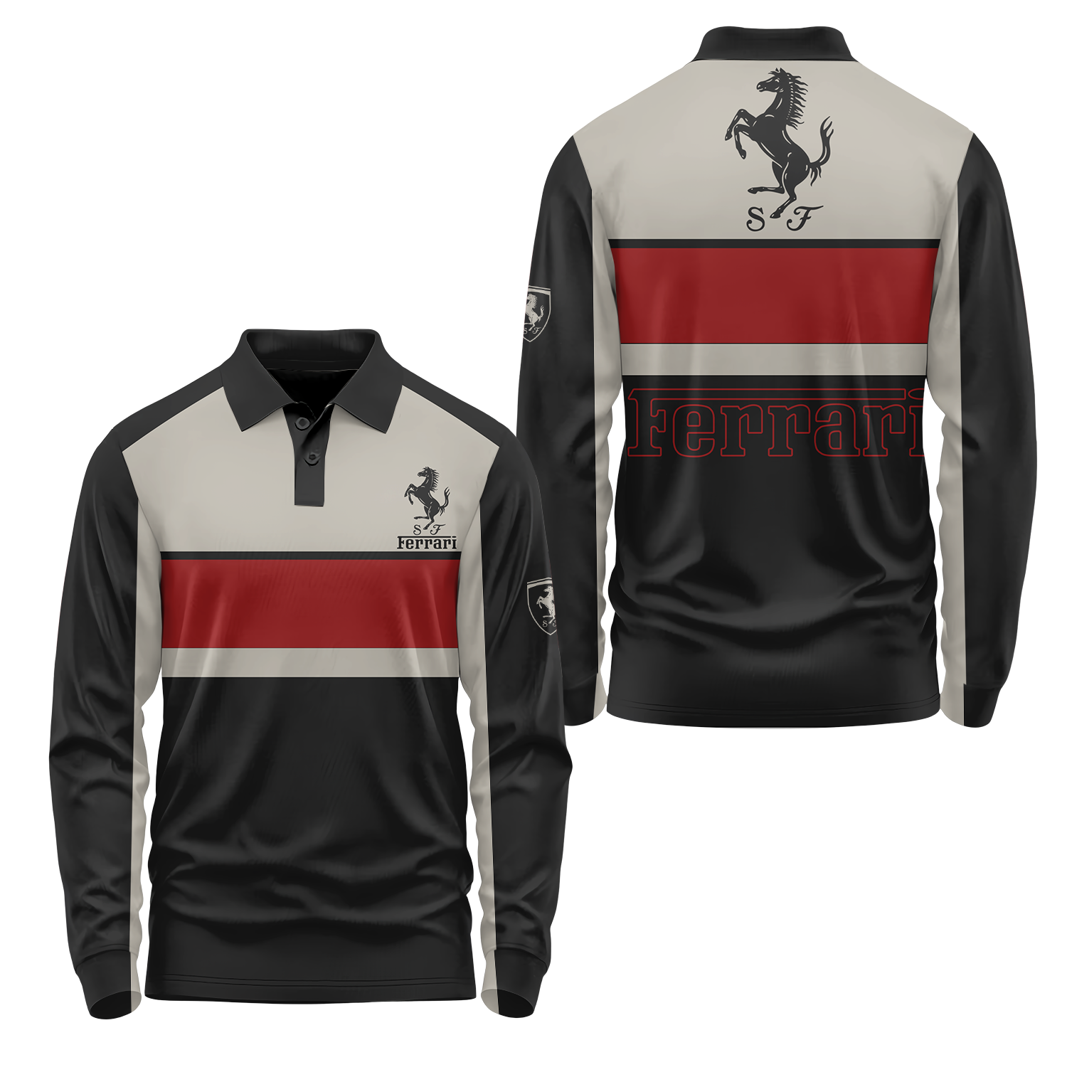 FRR Long Sleeve Polo USPL247