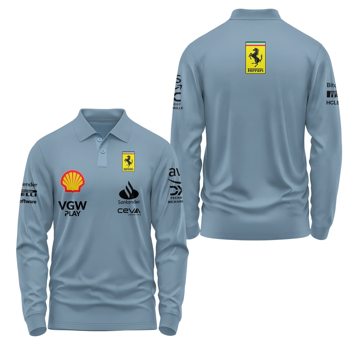FRR Long Sleeve Polo USPL239