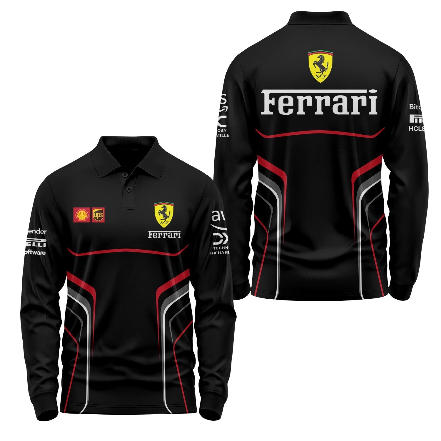FRR Long Sleeve Polo USPL237