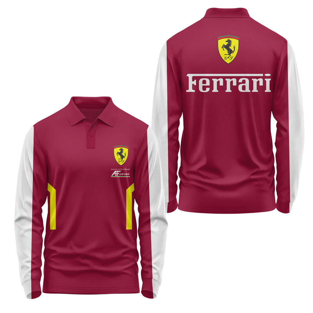 FRR Long Sleeve Polo USPL234