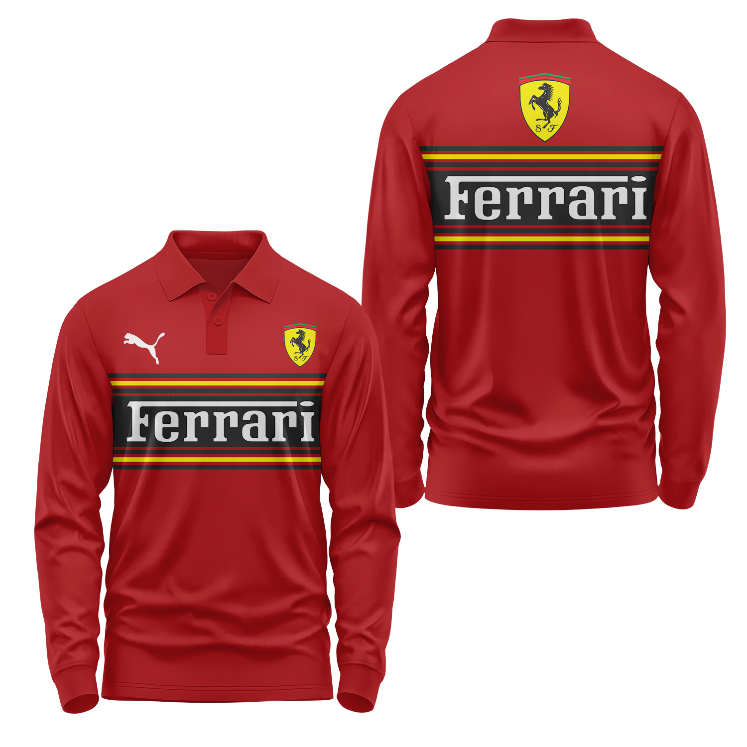 FRR Long Sleeve Polo USPL232