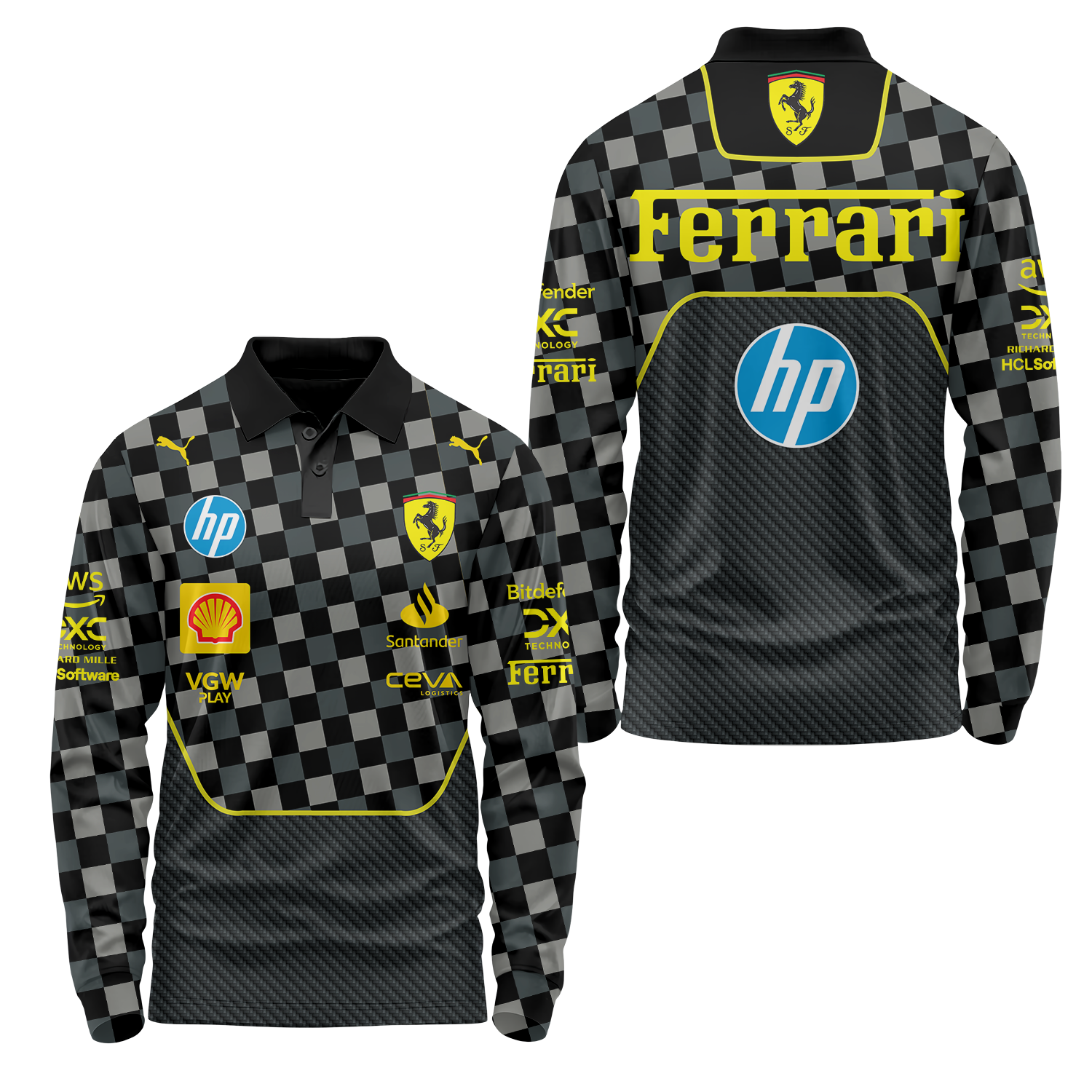FRR Long Sleeve Polo USPL251