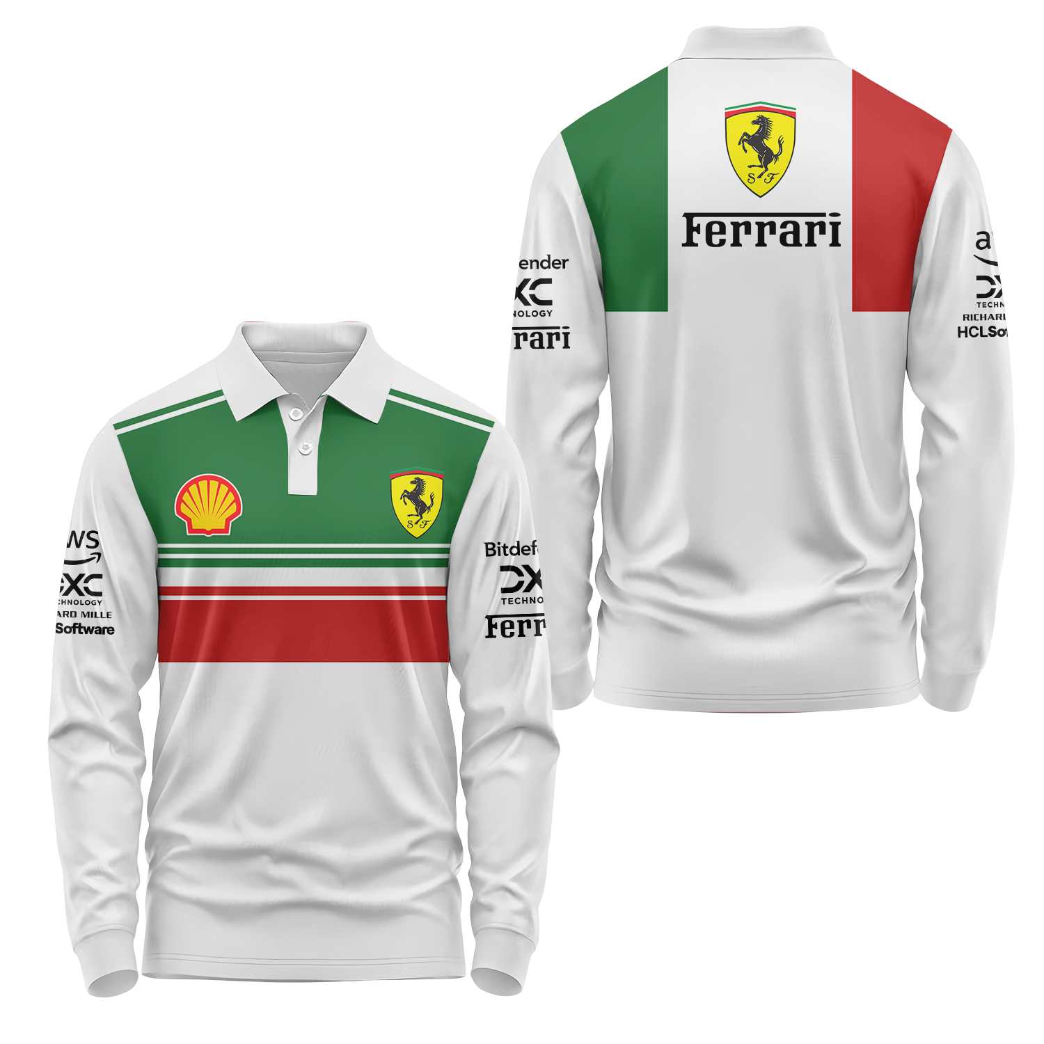 FRR Long Sleeve Polo USPL236