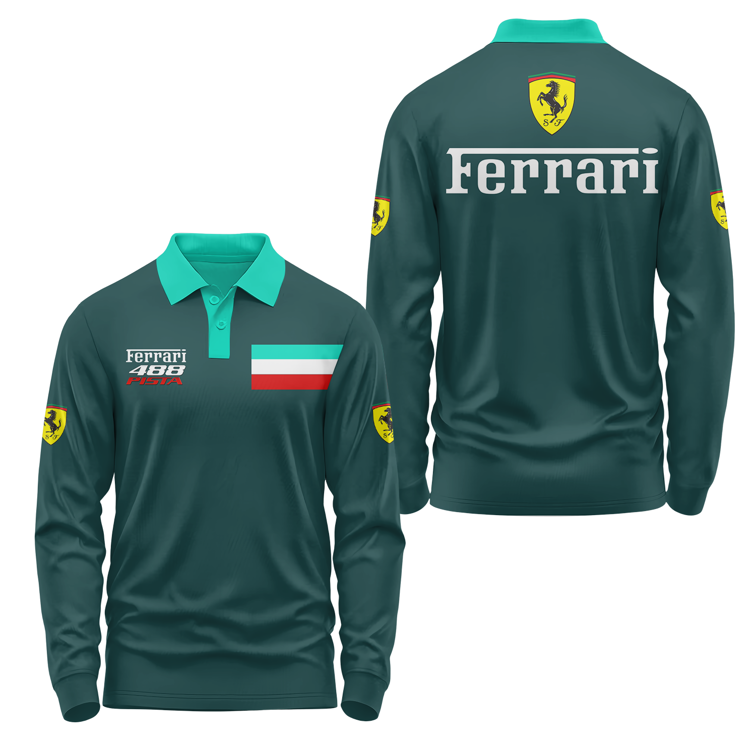 FRR Long Sleeve Polo USPL243