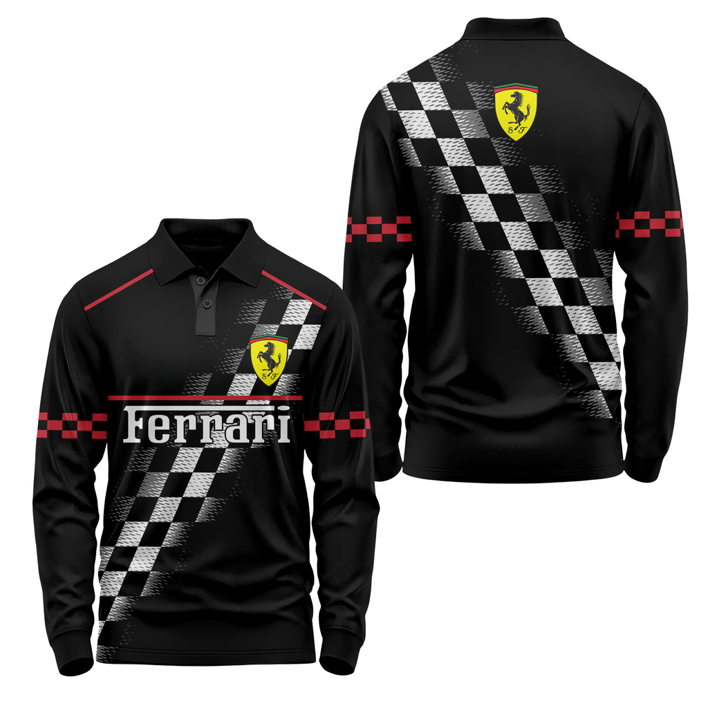 FRR Long Sleeve Polo USPL235