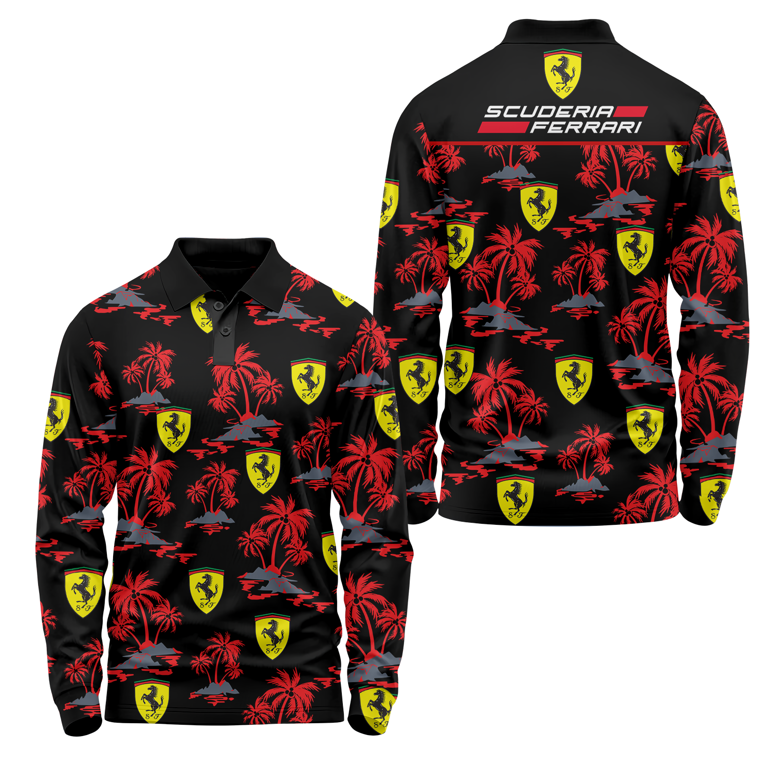 FRR Long Sleeve Polo USPL254