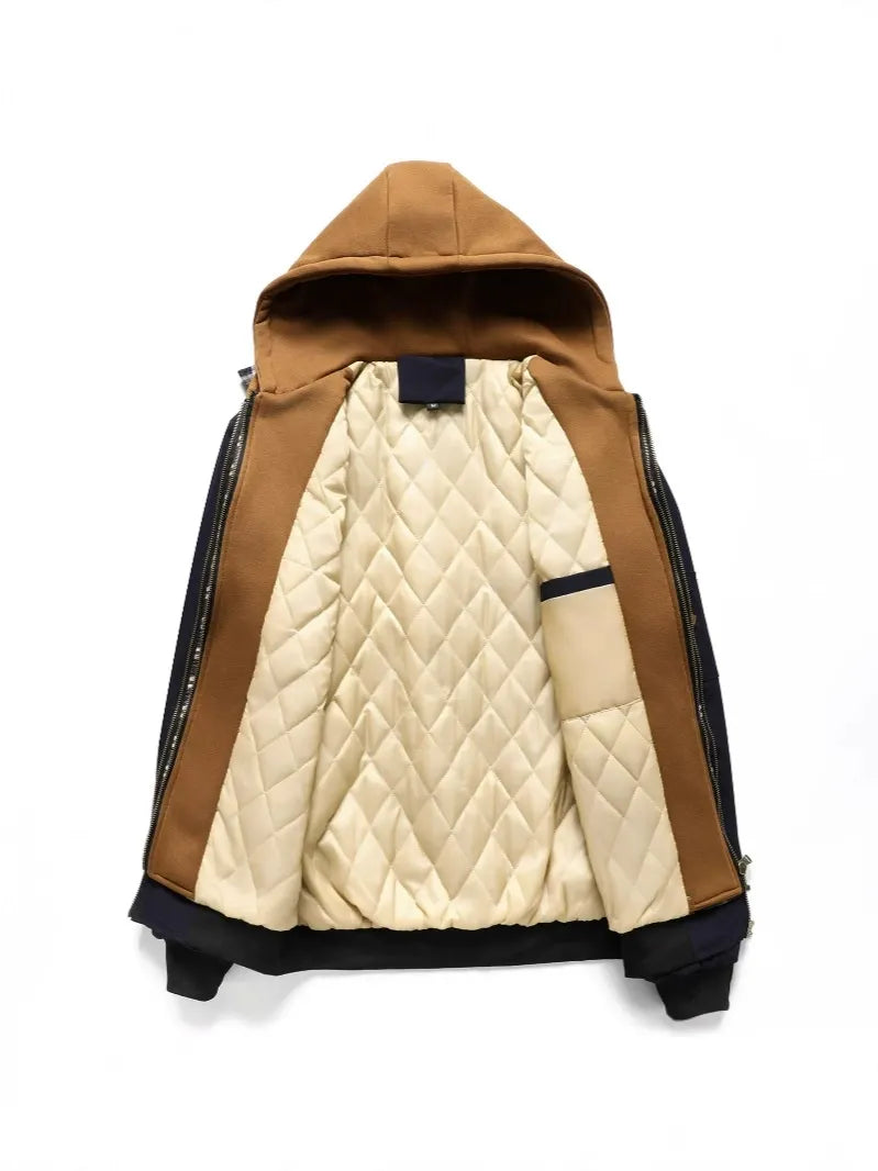BOGO | Men’s Premium Quilted Jacket Hoodie