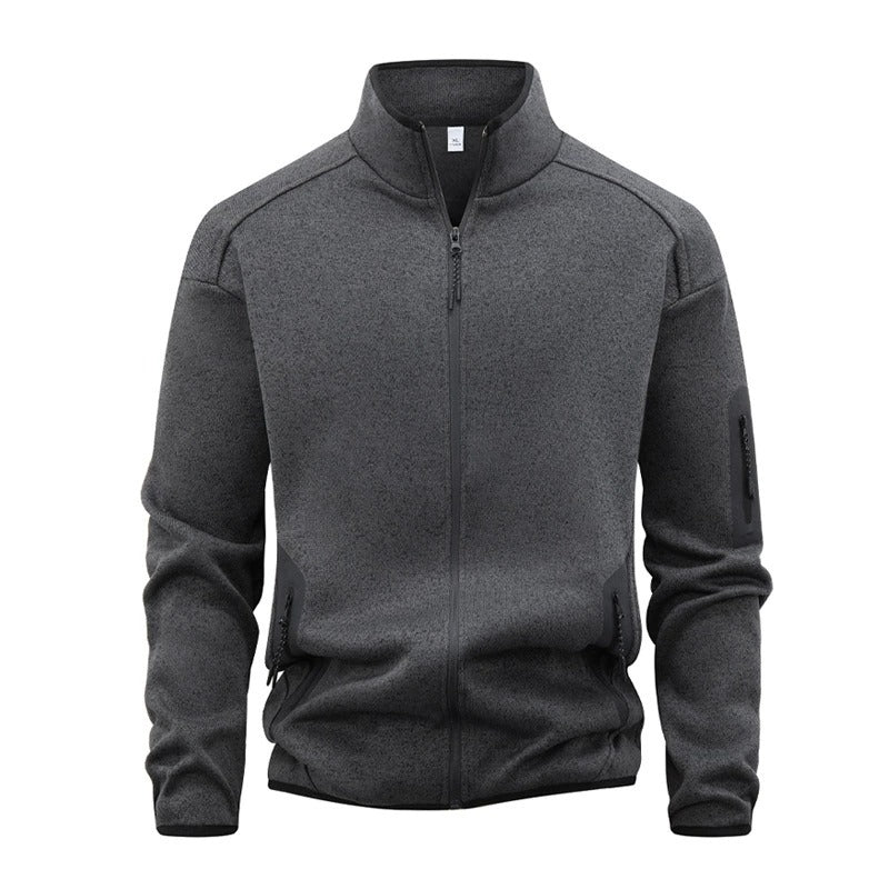 BOGO | Men’s Premium Zip-Pocket Stand-Collar Jacket