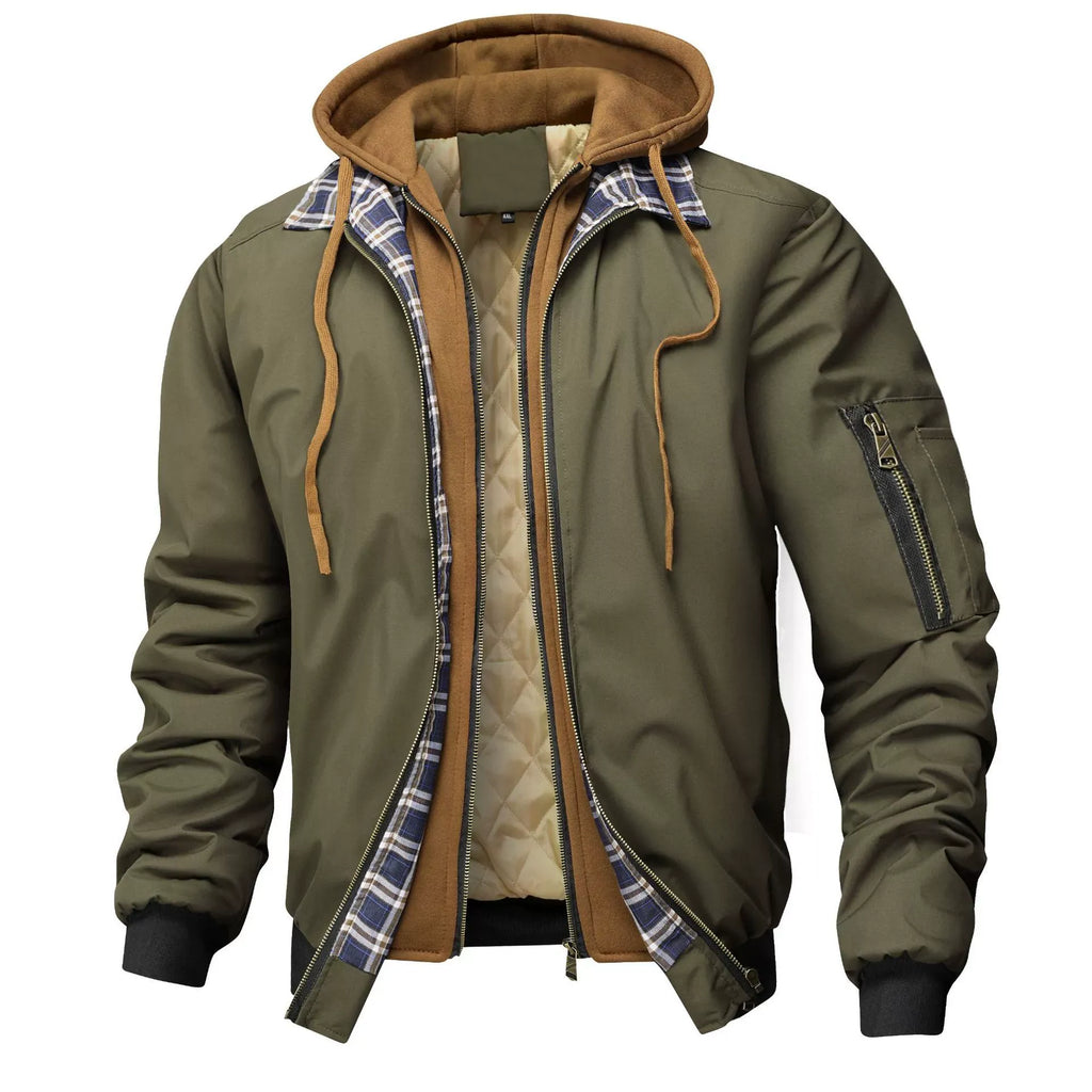 BOGO | Men’s Premium Quilted Jacket Hoodie