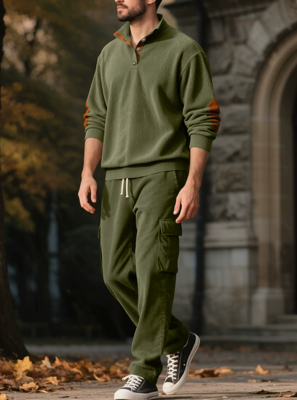 BOGO | Men’s Premium Corduroy Hoodie & Pants Set