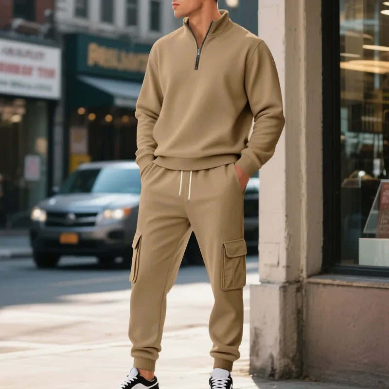 BOGO | Men’s Premium Fleece-Lined Zip-Up Set