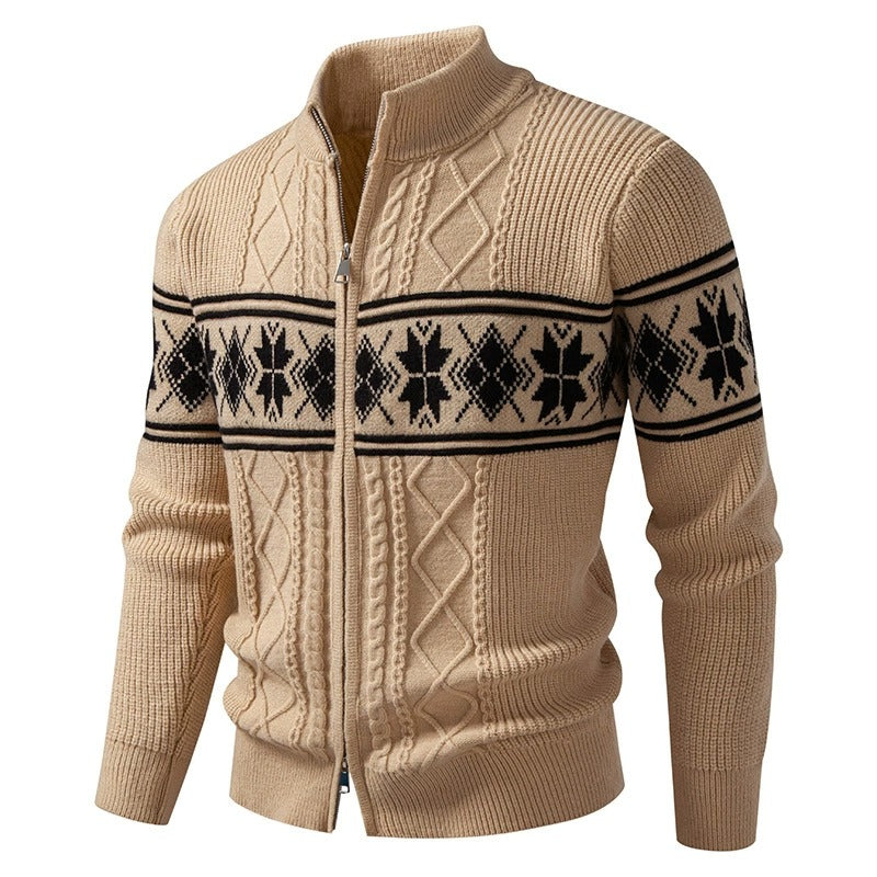 BOGO | Men’s Jacquard Knit Cardigan