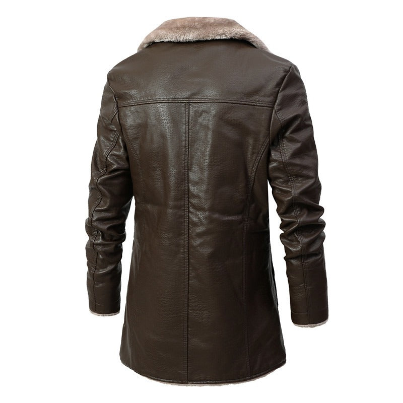 BOGO | Men’s Premium Leather Plush Jacket