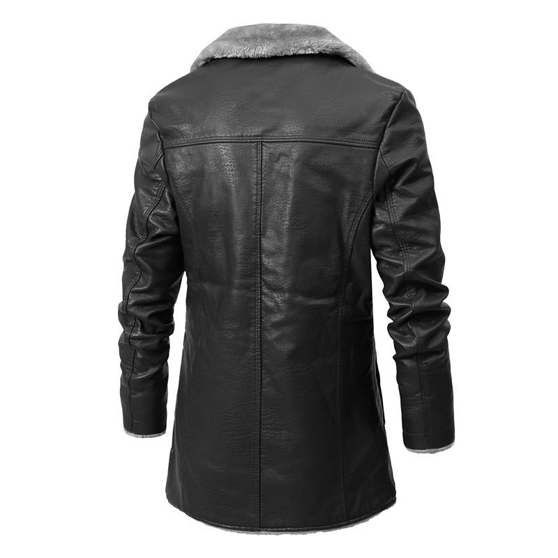 BOGO | Men’s Premium Leather Plush Jacket