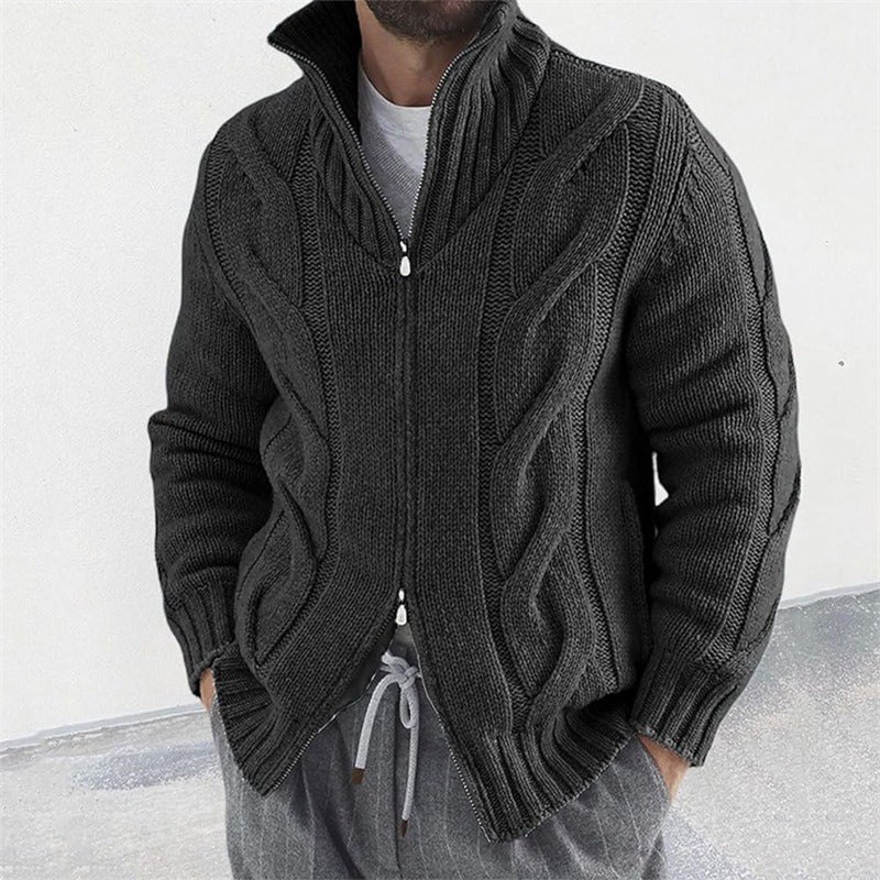 BOGO | Men’s Cable-Knit Zip Jacket
