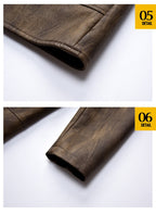 BOGO | Men's Retro PU Leather Motorcycle Jacket V1