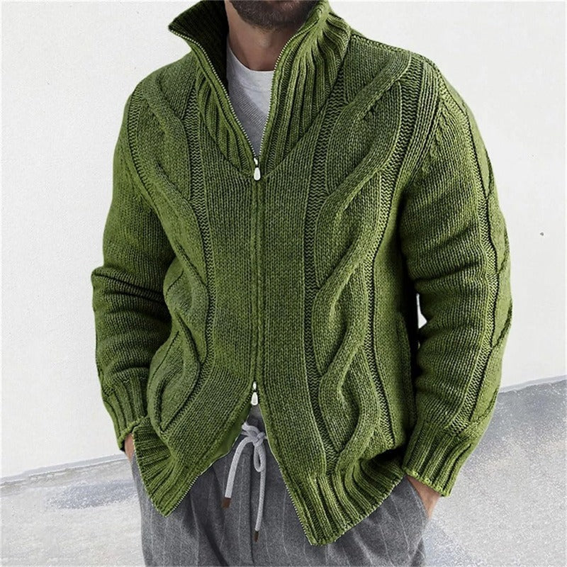 BOGO | Men’s Cable-Knit Zip Jacket