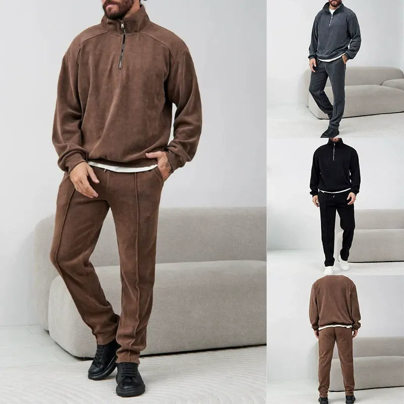 BOGO | Men’s Premium Corduroy Stand-Up Collar Jacket