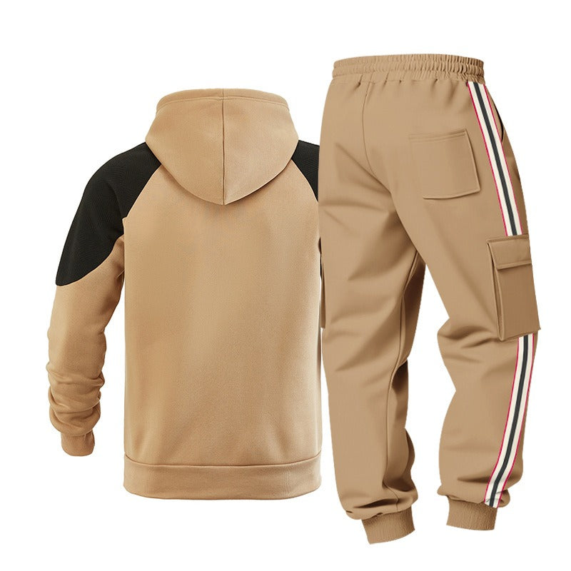 BOGO | Men’s Premium Color-Block Hoodie & Jogger Set