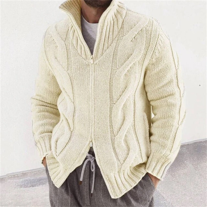 BOGO | Men’s Cable-Knit Zip Jacket