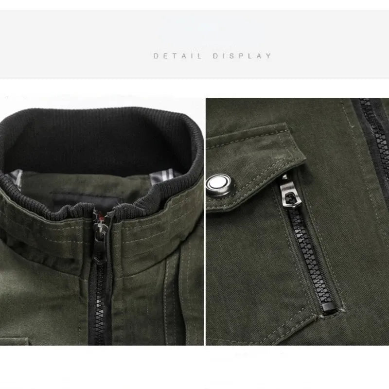 BOGO | Men’s Premium Washed Military Jacket