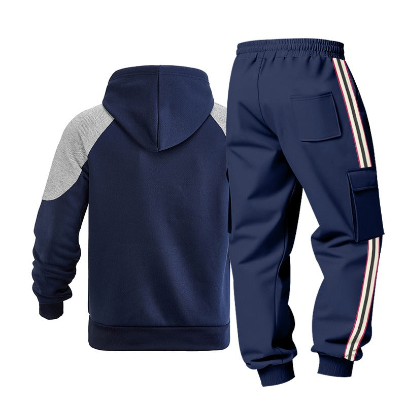BOGO | Men’s Premium Color-Block Hoodie & Jogger Set