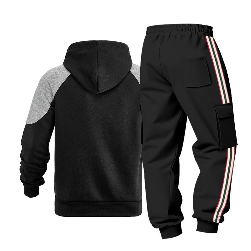 BOGO | Men’s Premium Color-Block Hoodie & Jogger Set