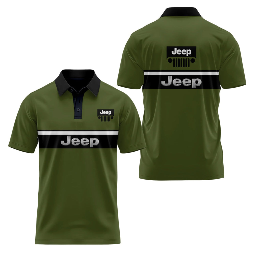 Jeep Short Sleeve Polo USPL448