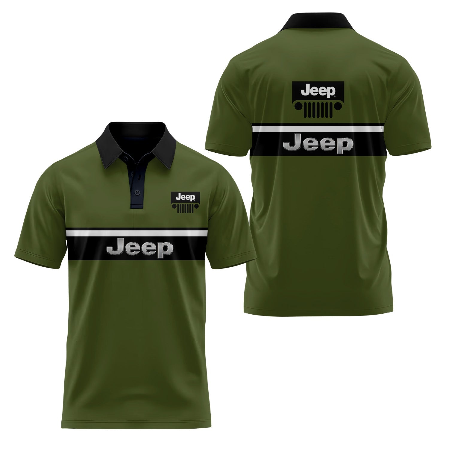 Jeep Short Sleeve Polo USPL448