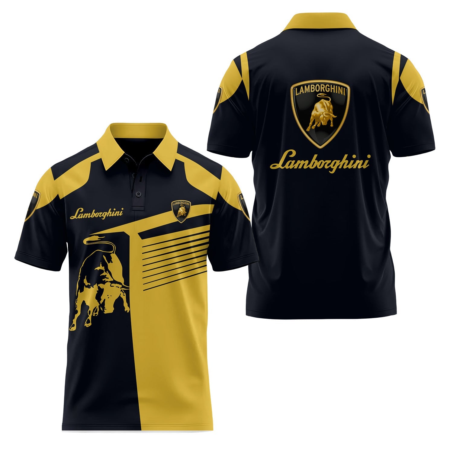 Lamborghini Short Sleeve Polo USPL693
