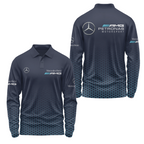 Mercedes Long Sleeve Polo USPL005