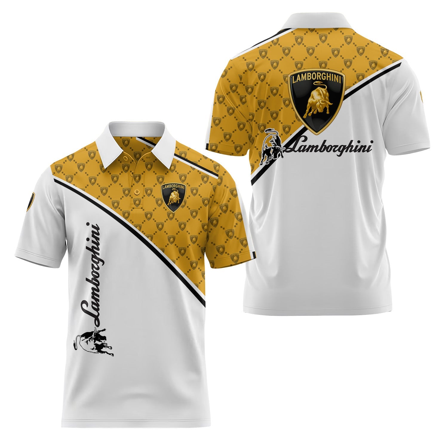 Lamborghini Short Sleeve Polo USPL703