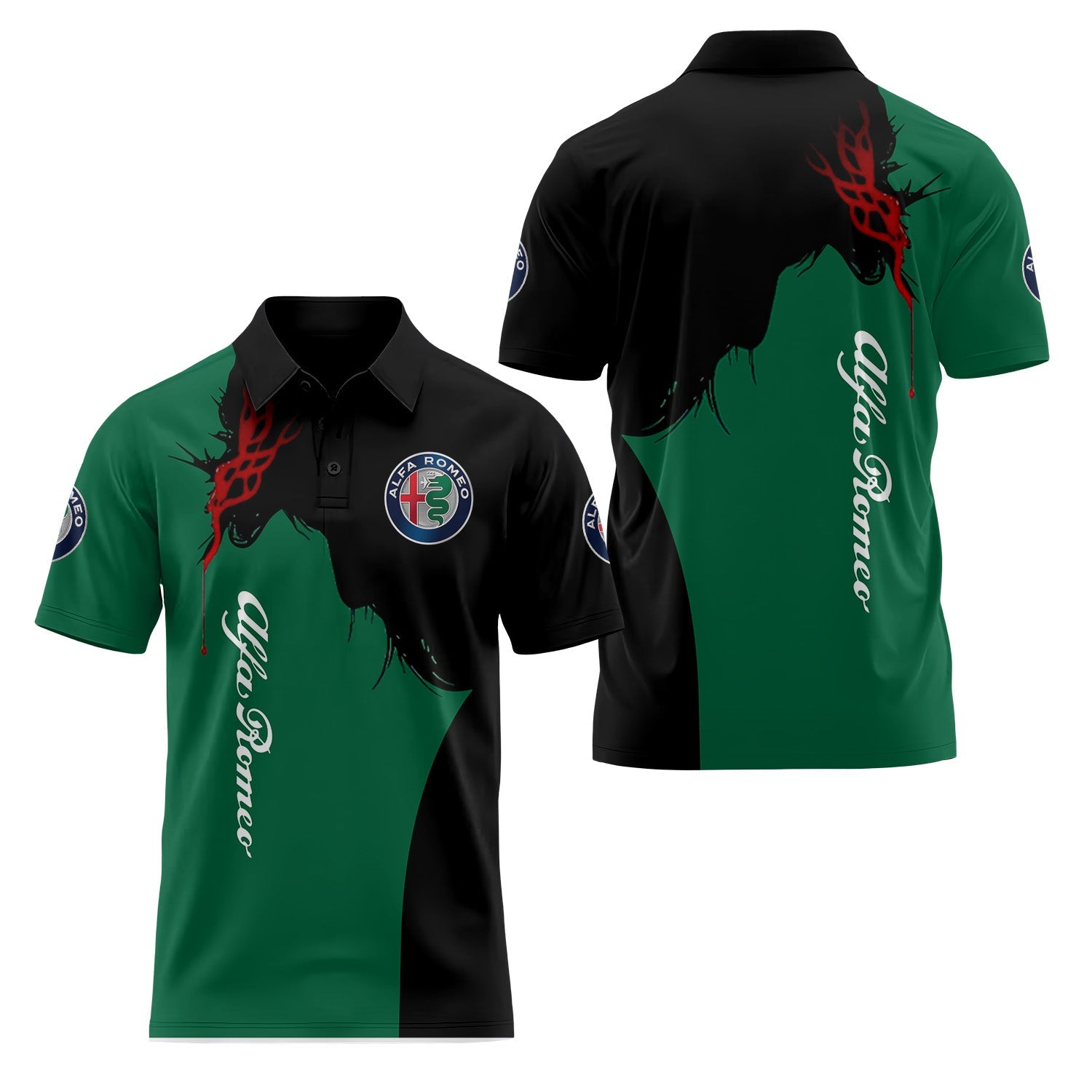 Alfa Romeo Short Sleeve Polo USPL606