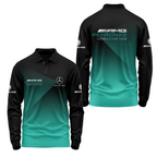 Mercedes Long Sleeve Polo USPL006