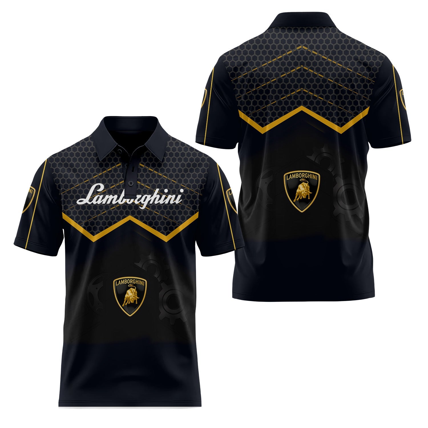 Lamborghini Short Sleeve Polo USPL681