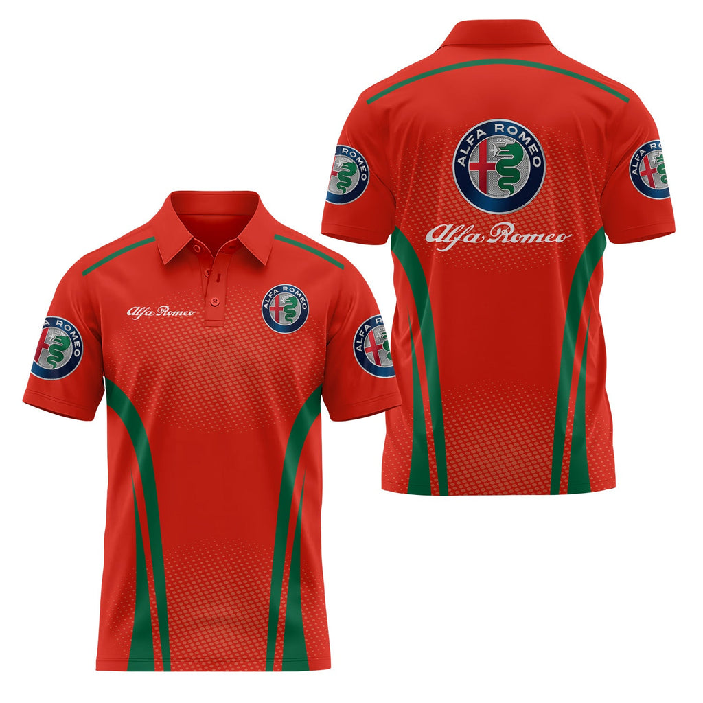 Alfa Romeo Short Sleeve Polo USPL634
