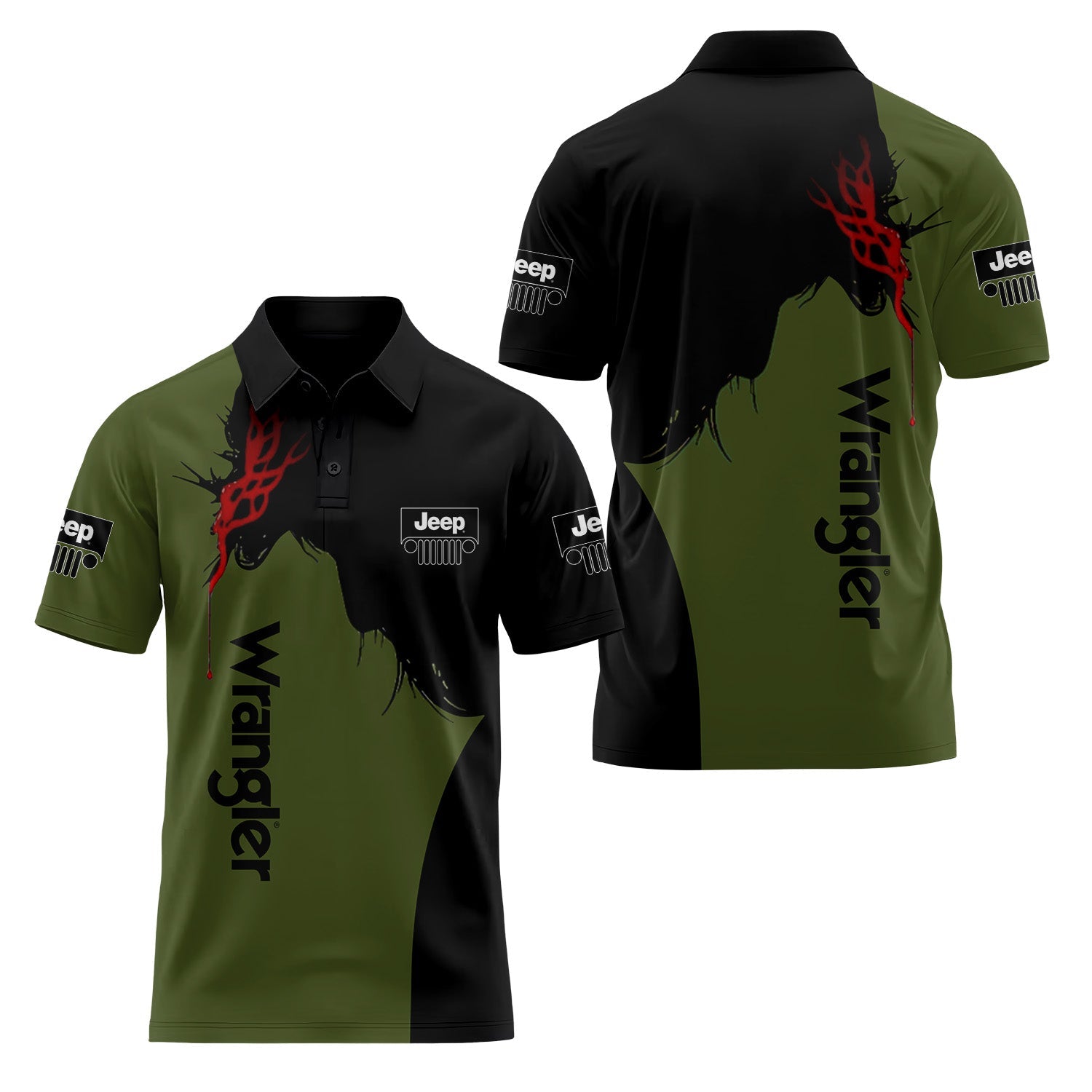 Jeep Short Sleeve Polo USPL418