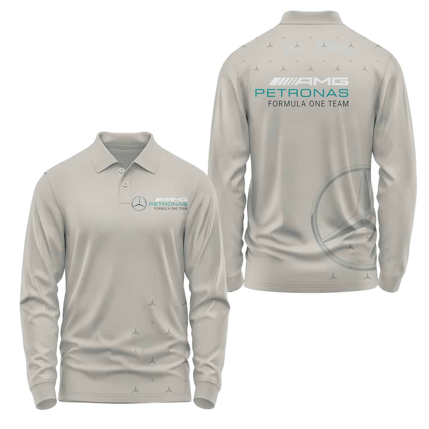 Mercedes Long Sleeve Polo USPL009