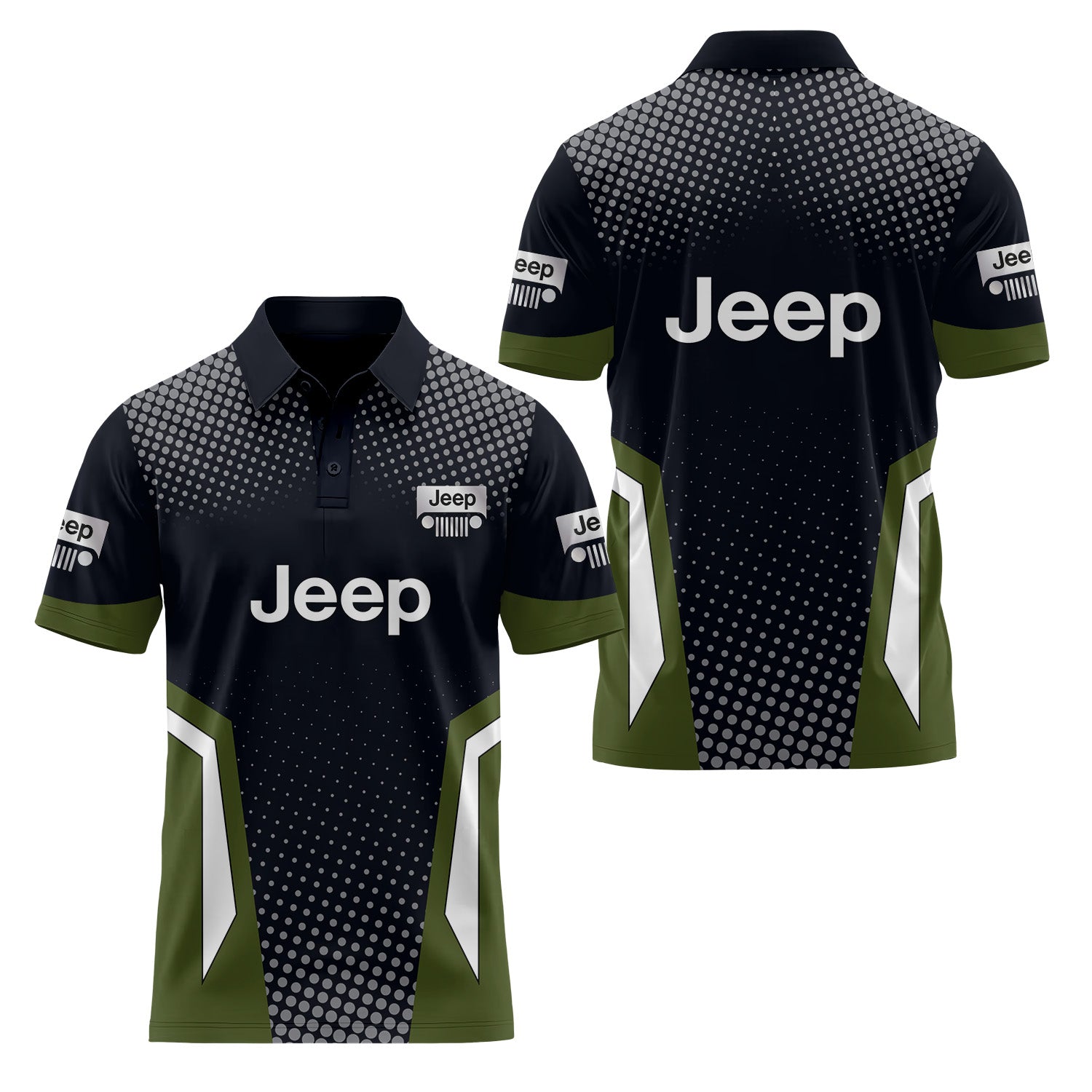Jeep Short Sleeve Polo USPL435