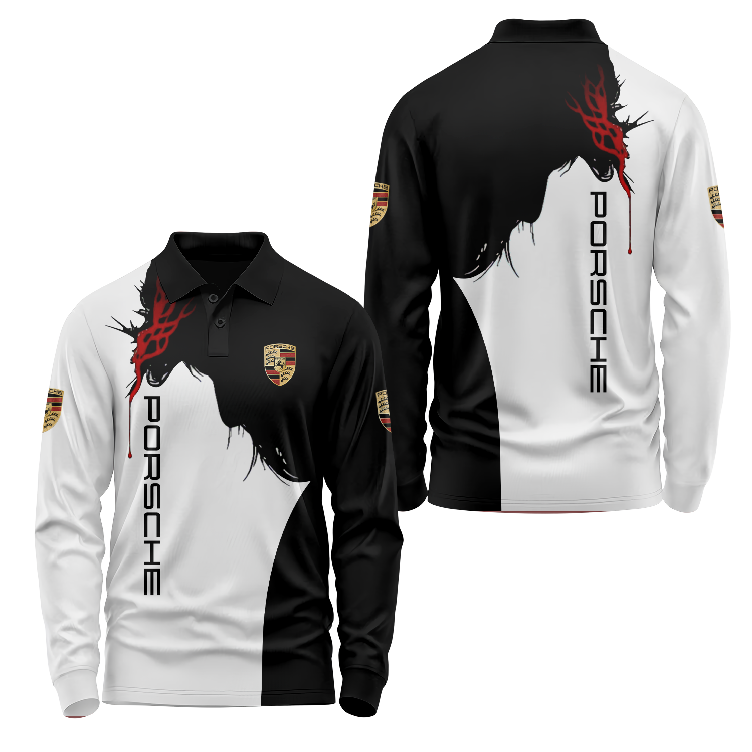 PORS Long Sleeve Polo USPL063